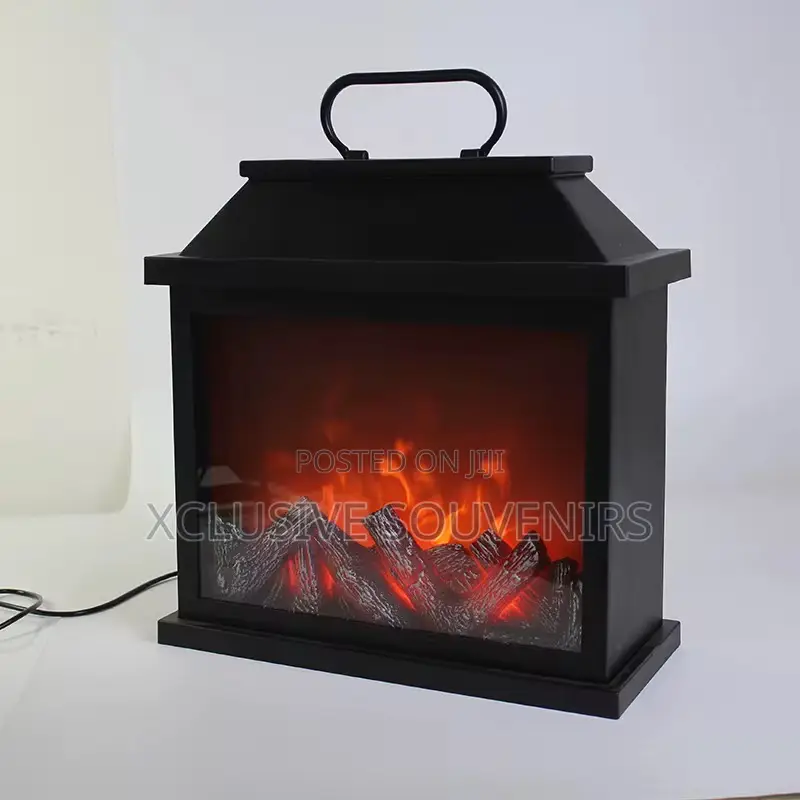 Led Fireplace Decorative Lantern Usb Operated