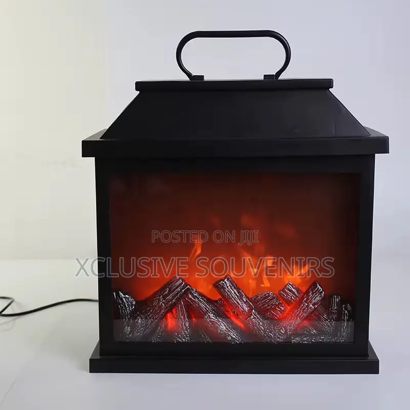 Led Fireplace Decorative Lantern Usb Operated