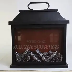 Led Fireplace Decorative Lantern Usb Operated