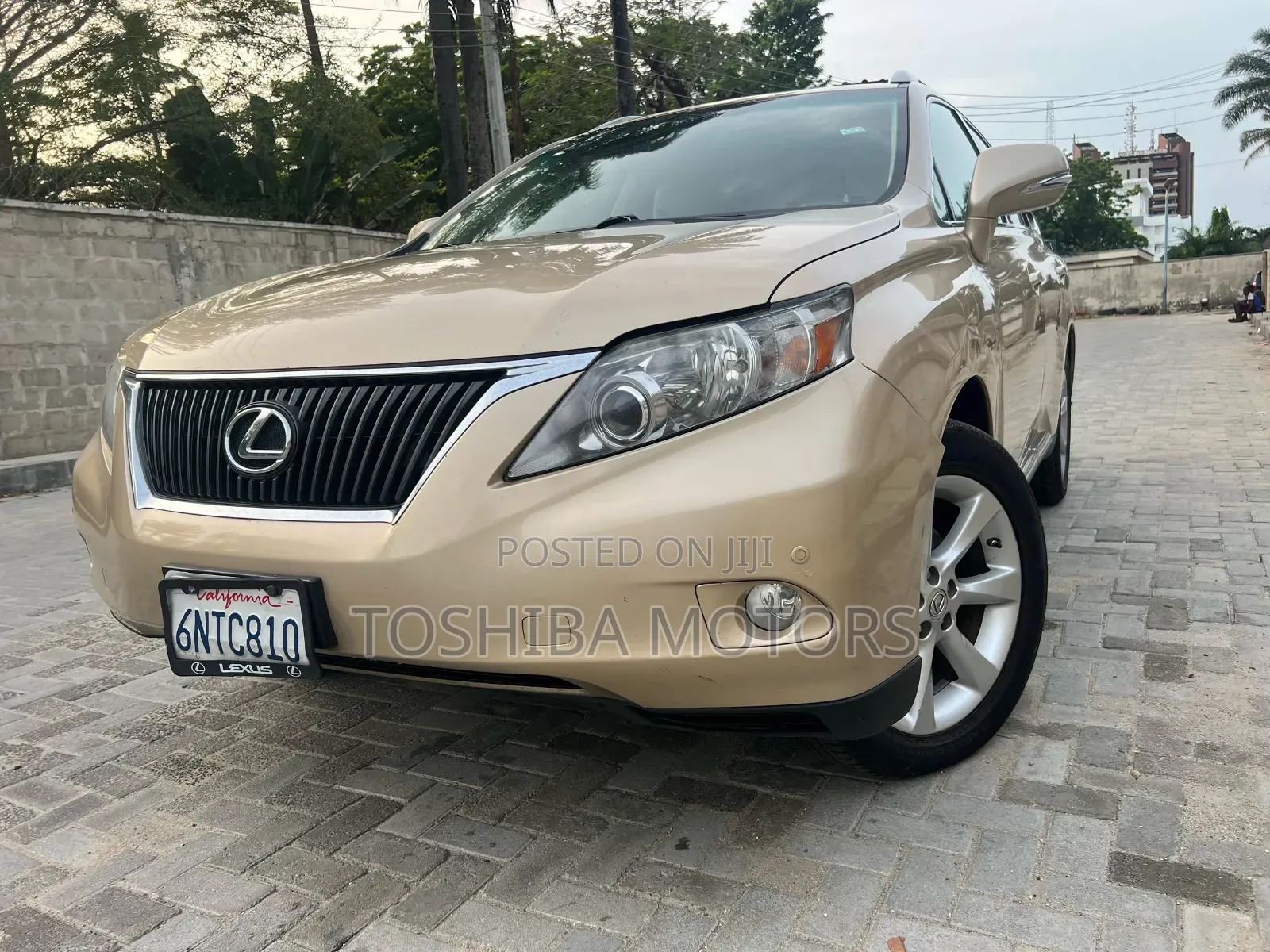 Lexus RX 350 2011 Gold