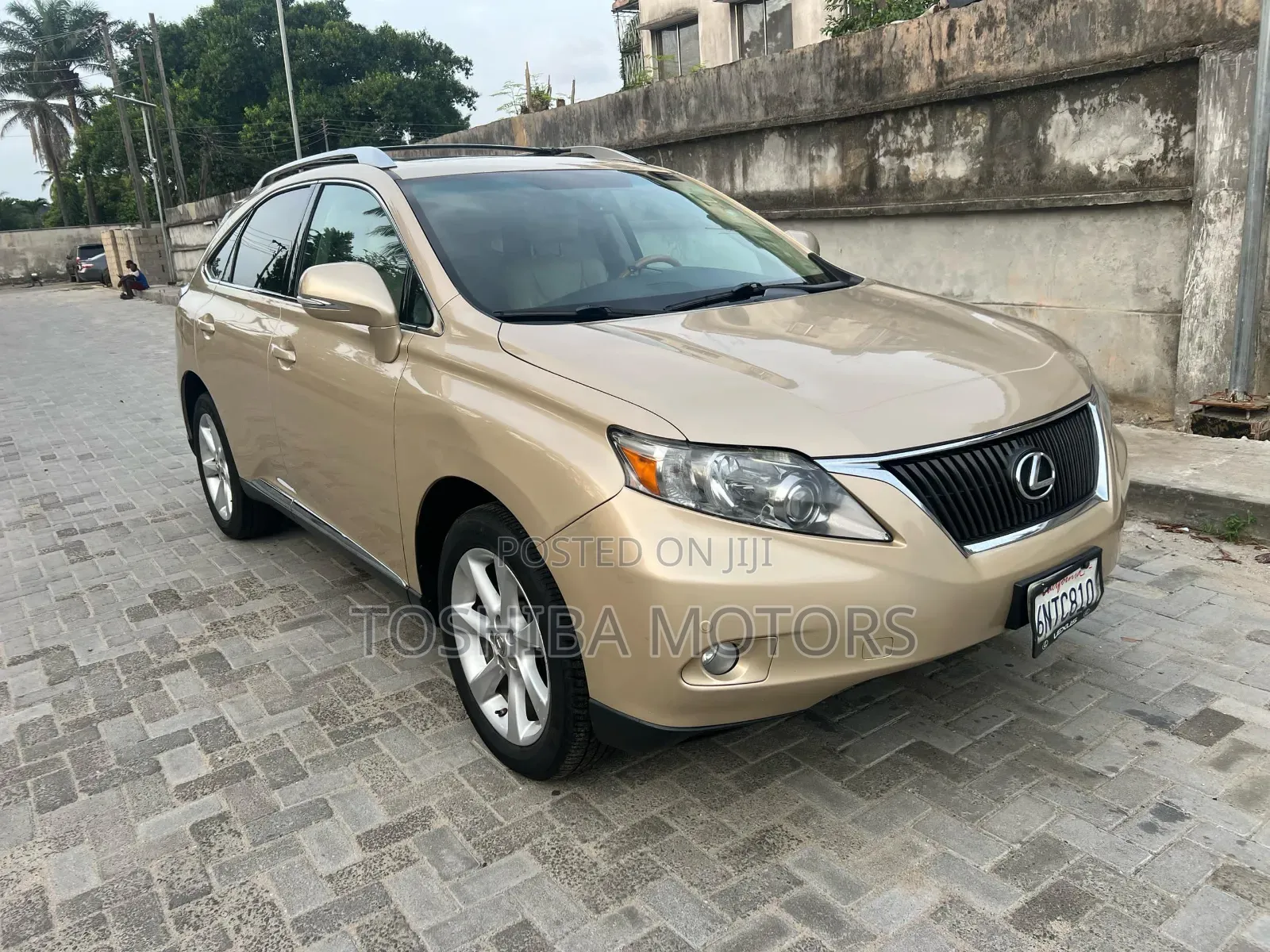 Lexus RX 350 2011 Gold