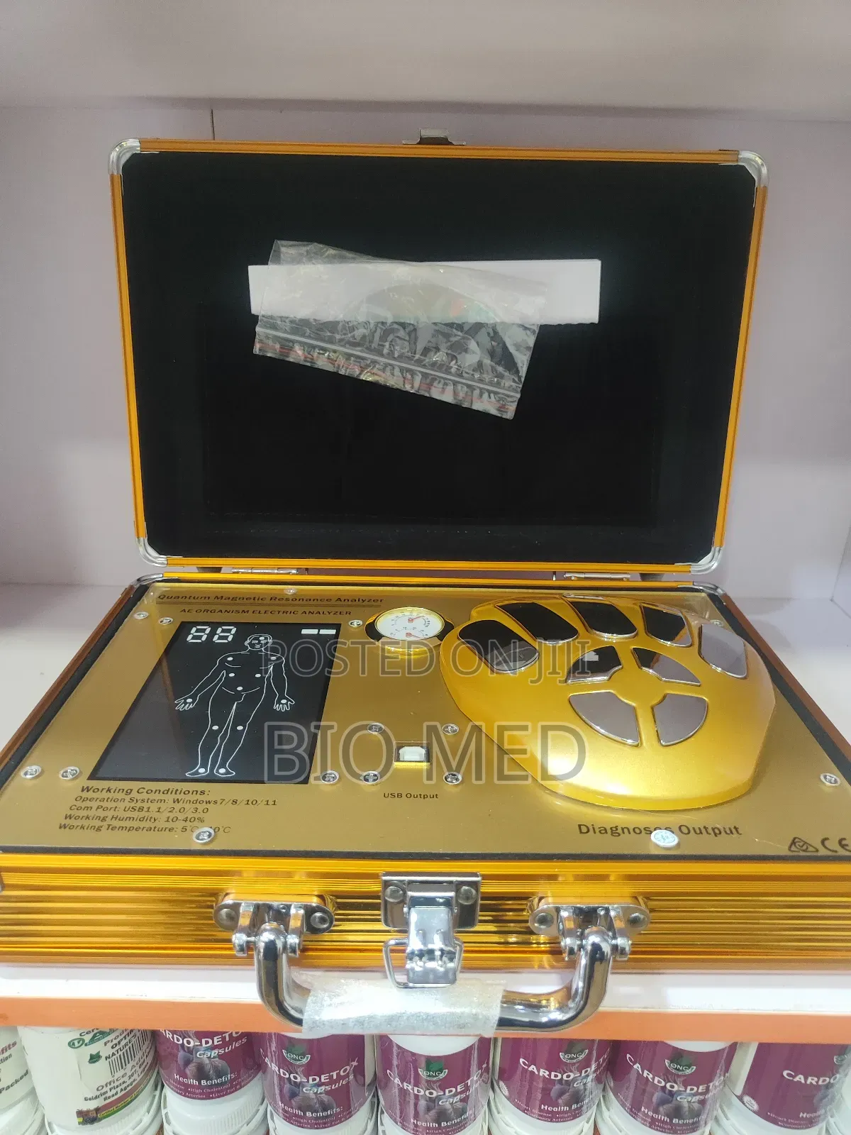 Gold Quantum Ressonce Magnetic Analyzer