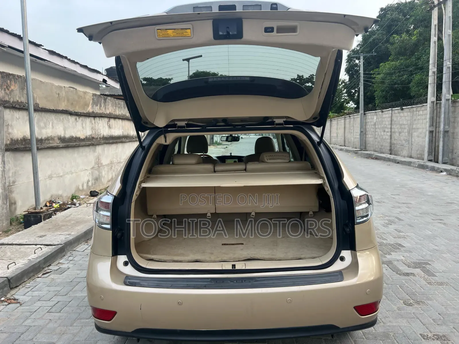 Lexus RX 350 2011 Gold