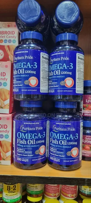 Puritans Pride Omega 3 Fish Oil, 1200mg