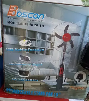Boscon Rechargeable Fan 18inch