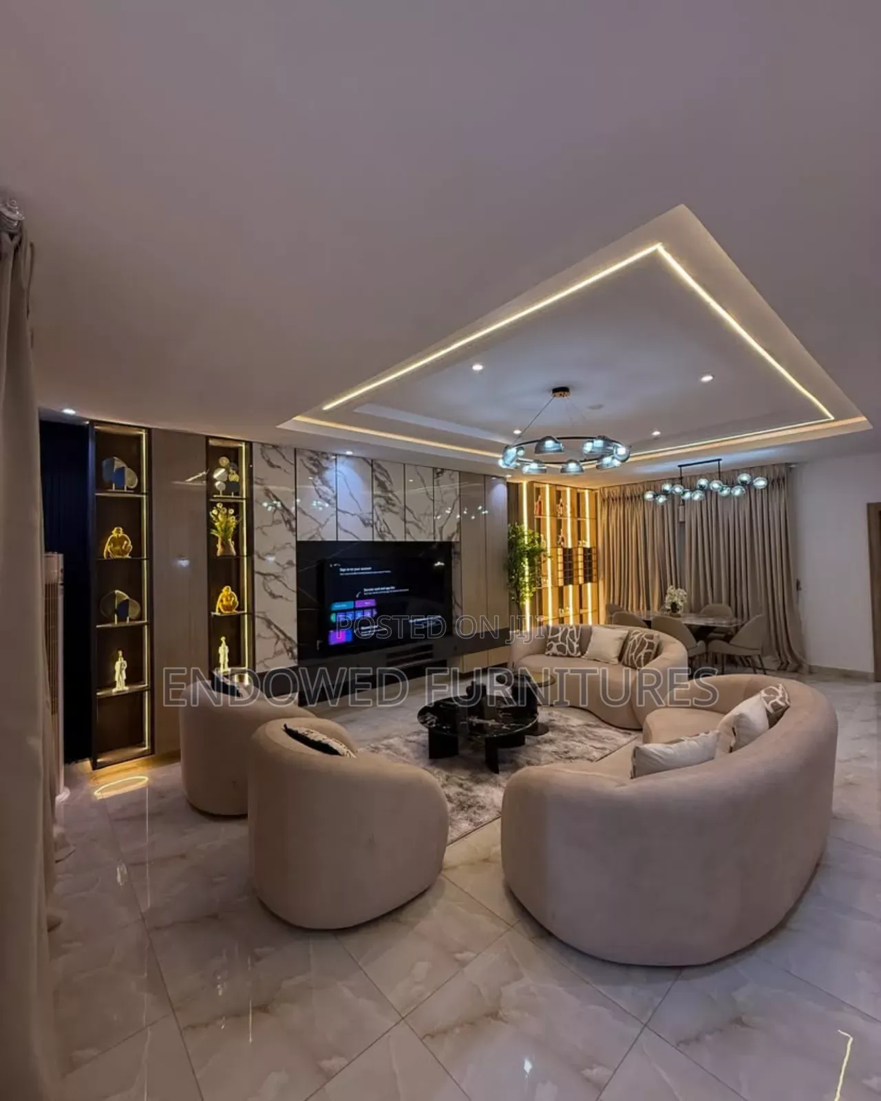 L-Shaped Chair Sofa Sets