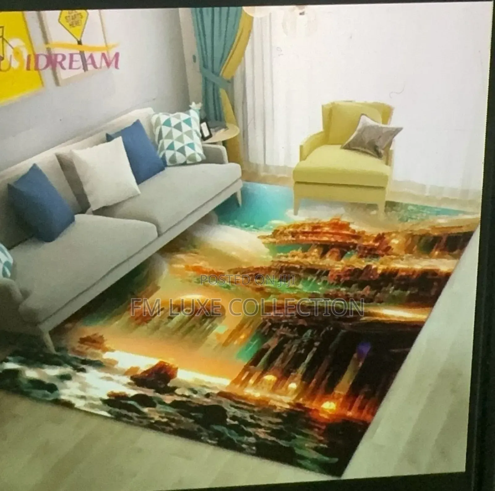 3d Center Rug 160cm X 230cm