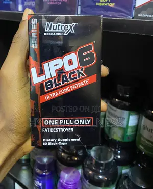 Nutrex Lipo 6 Black by 60 Cap