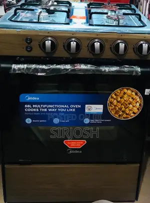Standing Gas Stove With Oven