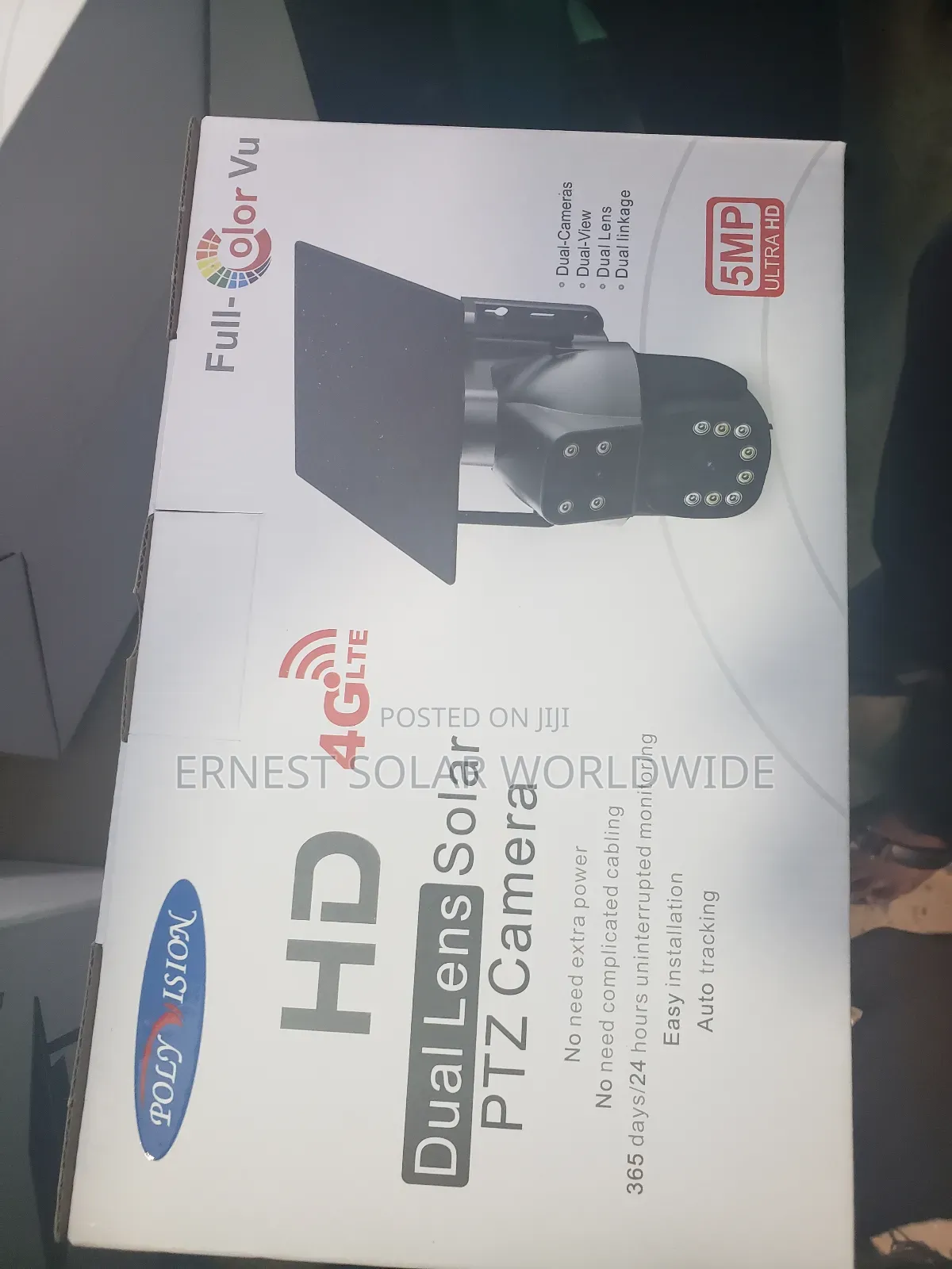 Original Dual Lens Solar Camera