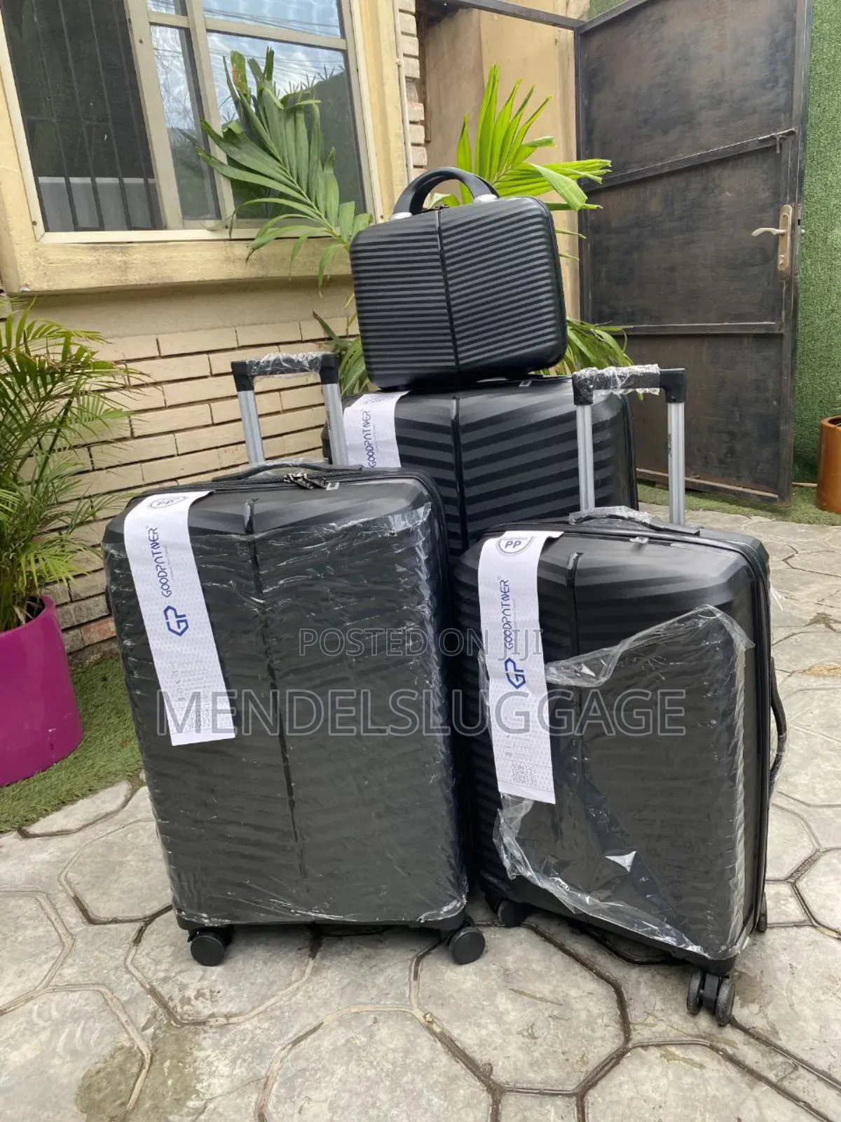 4 Sets Rubber Luggage