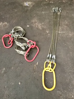 Heavy Duty Four Leg Wire Rope Sling Thimble .