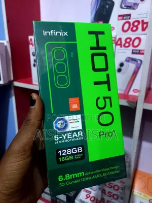 Photo - New Infinix Hot 50 Pro+ 4G 128 GB Blue
