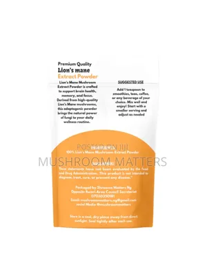 Lions Mane Extract Powder