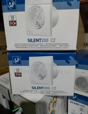 Duct 6" 150mm Bathroom Fan Ventilation Toilet Extractor