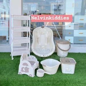Baby Bathset With Trolley