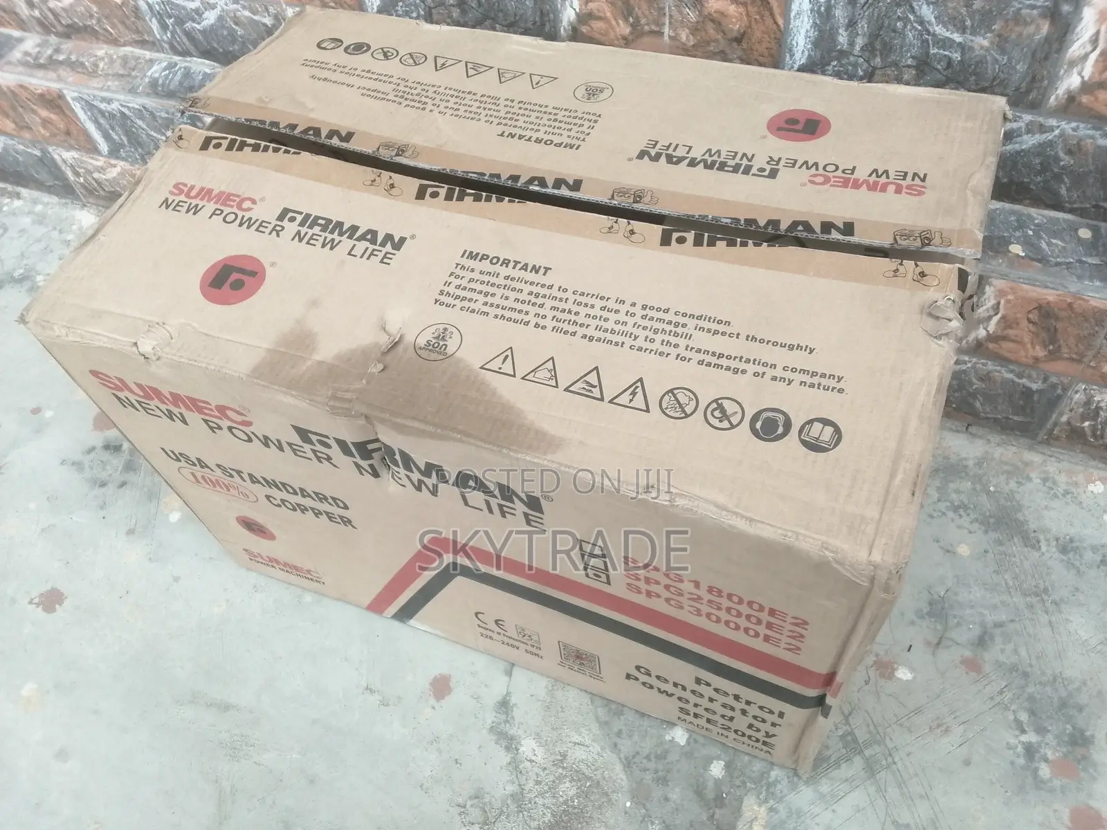 Sumec Firman Generator With Key ( SPG 3000e2)