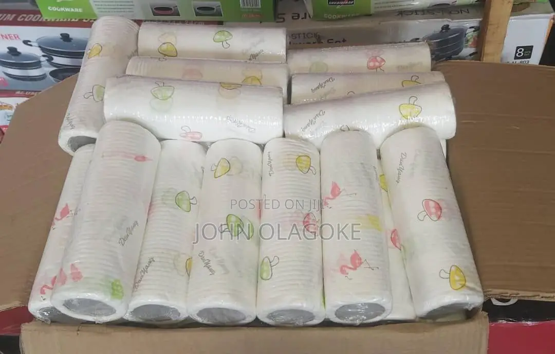 50pcs/Roll Cleaning Cloth Non-Woven Kitchen Towels