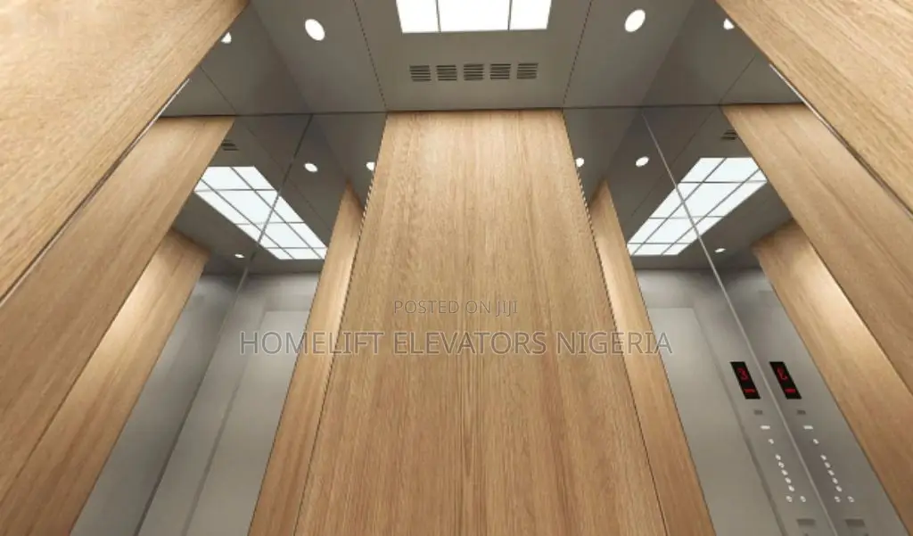 Wooden Elevator Cabin