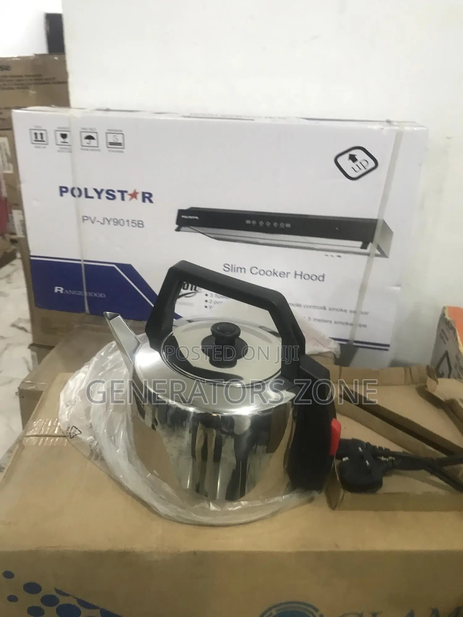 Polystar Electric Kettle With Led Indicator