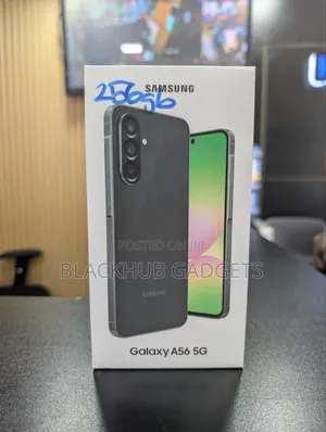 New Samsung Galaxy A56 256 GB Black