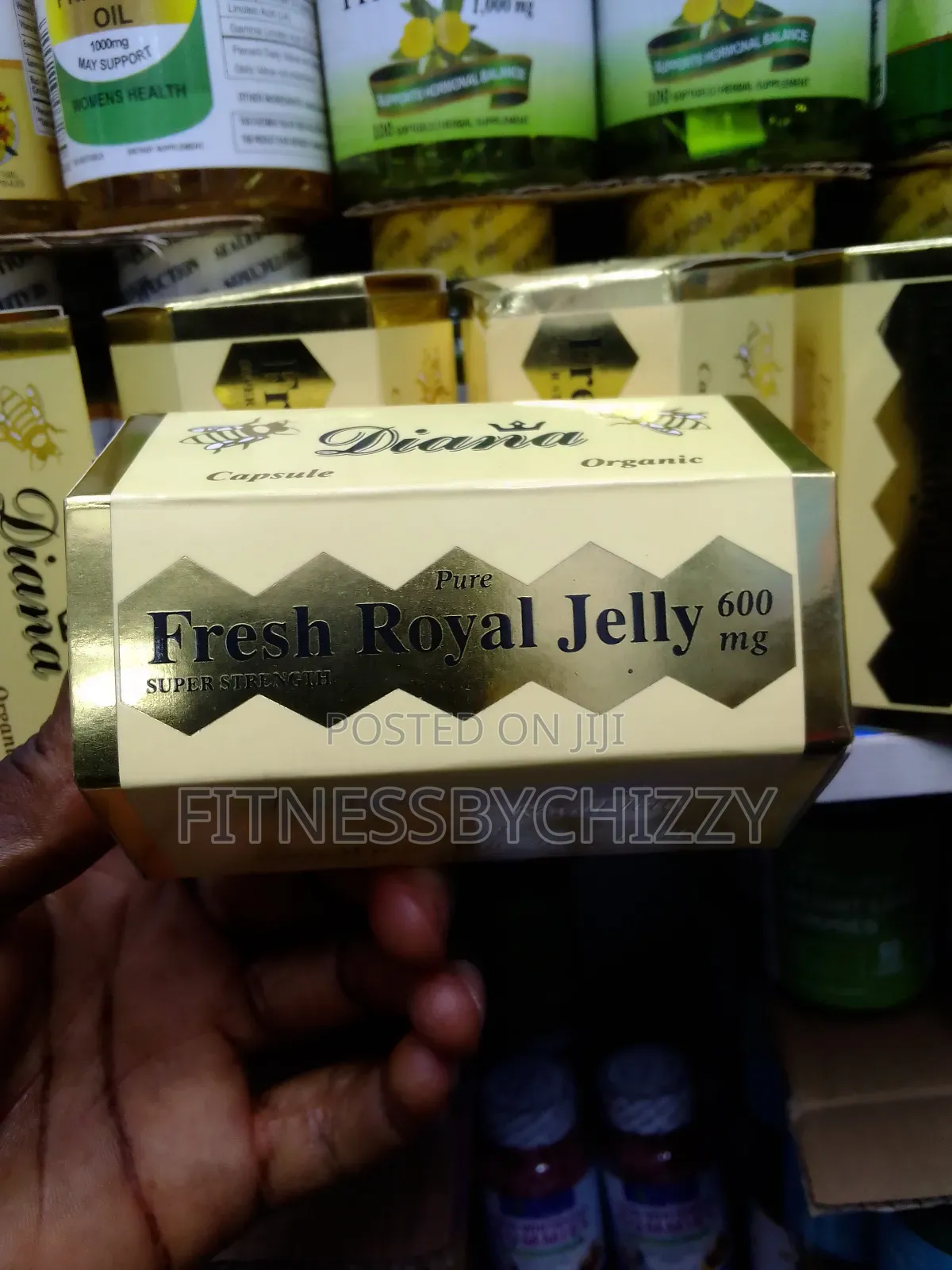 Diana Fresh Royal Jelly Capsules 600mg