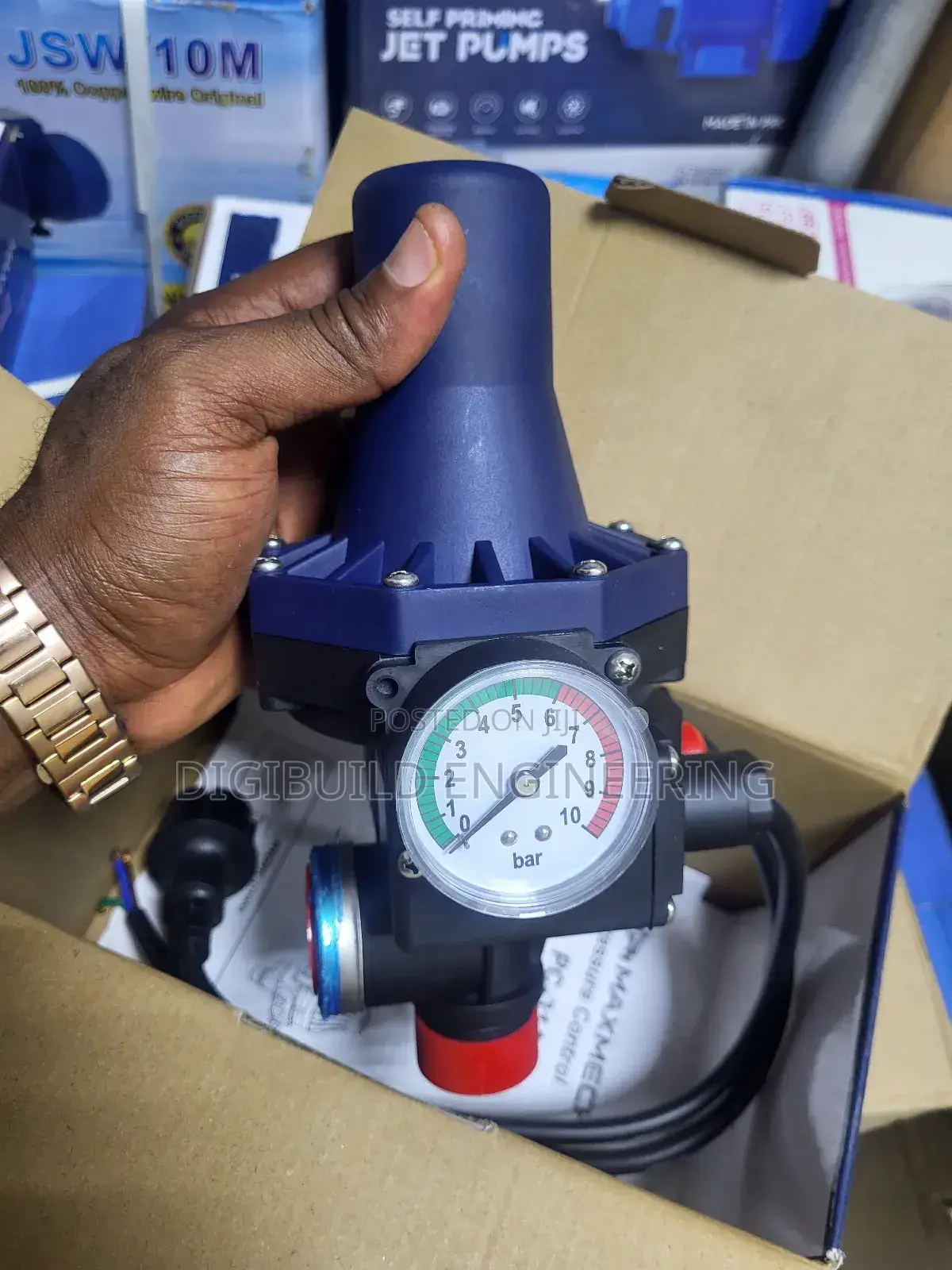 Maxmech Automatic Pressure Control