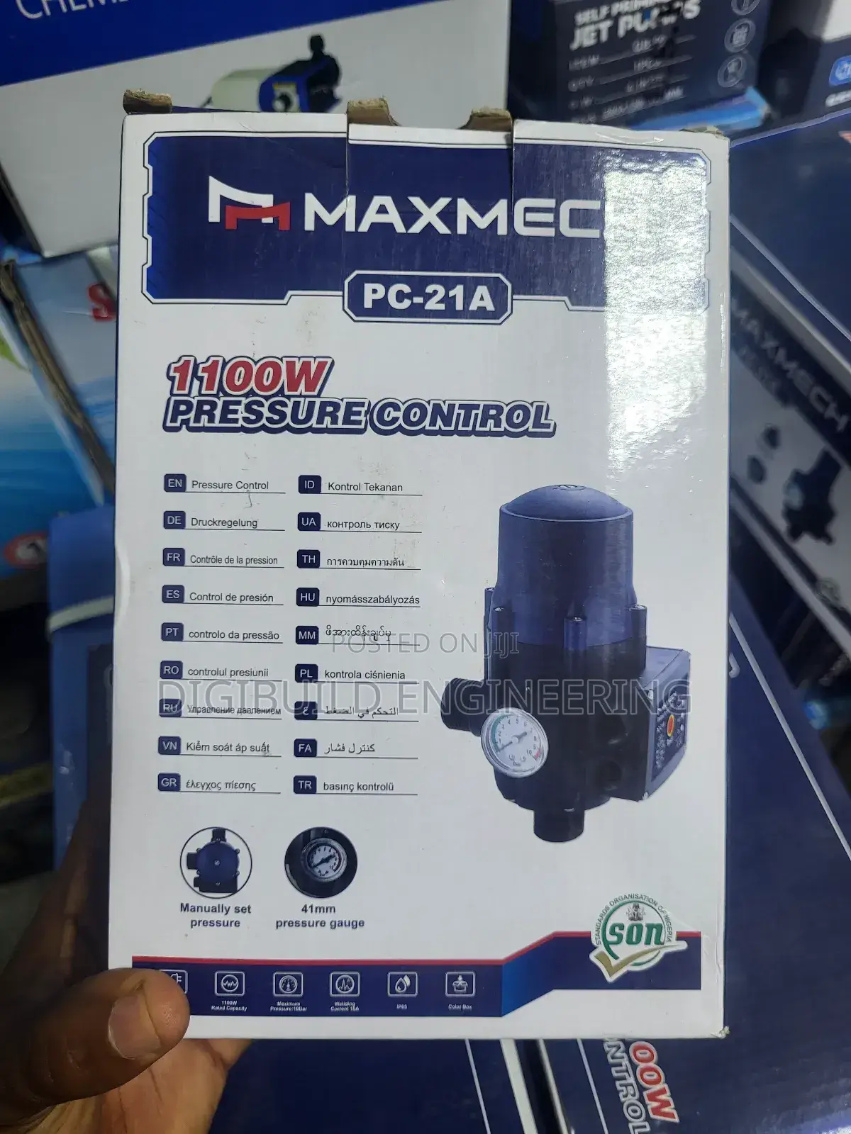 Maxmech Automatic Pressure Control