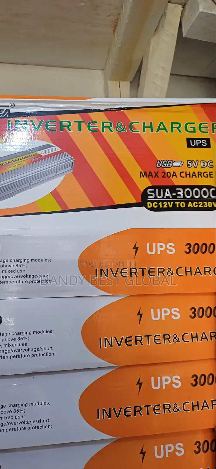 Jongfa Inverter and Charger 3000w