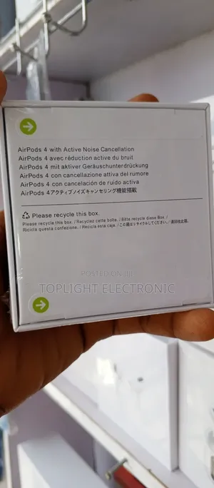 Airpods 4 With Active Noise Cancellation