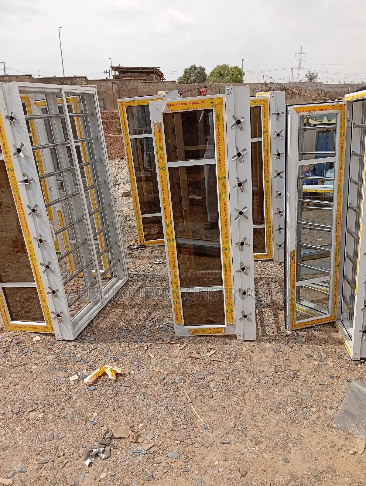 Casement Window With Stainless Burglary