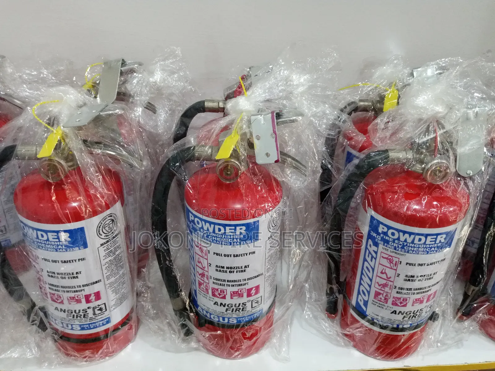 3kg Dcp Fire Extinguisher