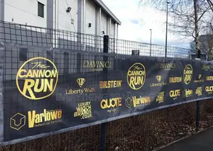 Mesh Printing for Construction Site Fence