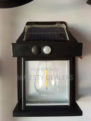 Photo - Pillar Lights ) Solar Fence Light ( Outdoor Wall Lamp Led