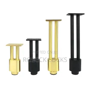 Modern Dual Rod Adjustable Chair Sofa,Furniture Legs