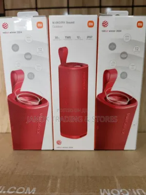 Red Xiaomi Sound Outdoor Portable Bluetooth Speaker