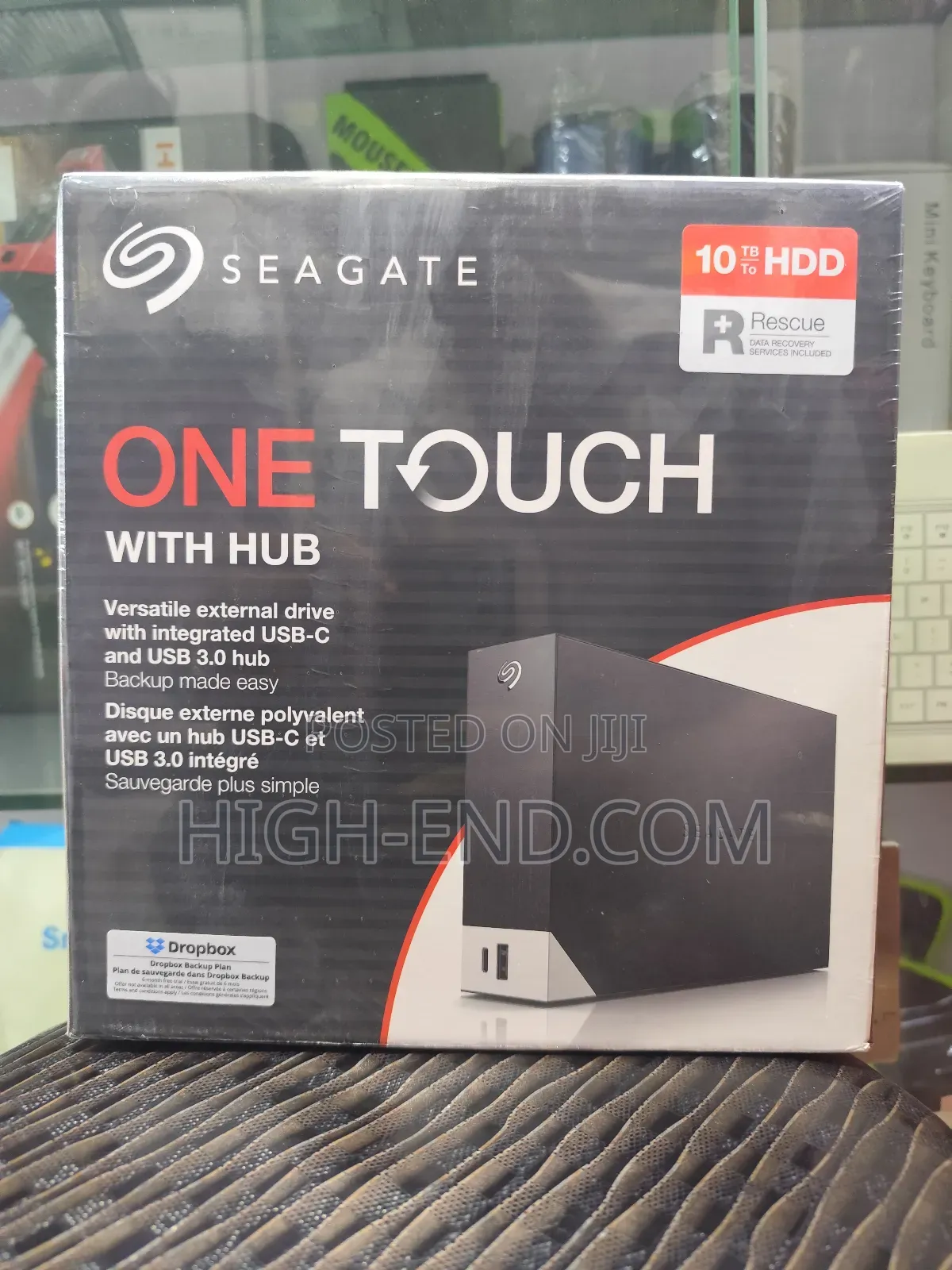 Seagate One Touch 10tb With Hub