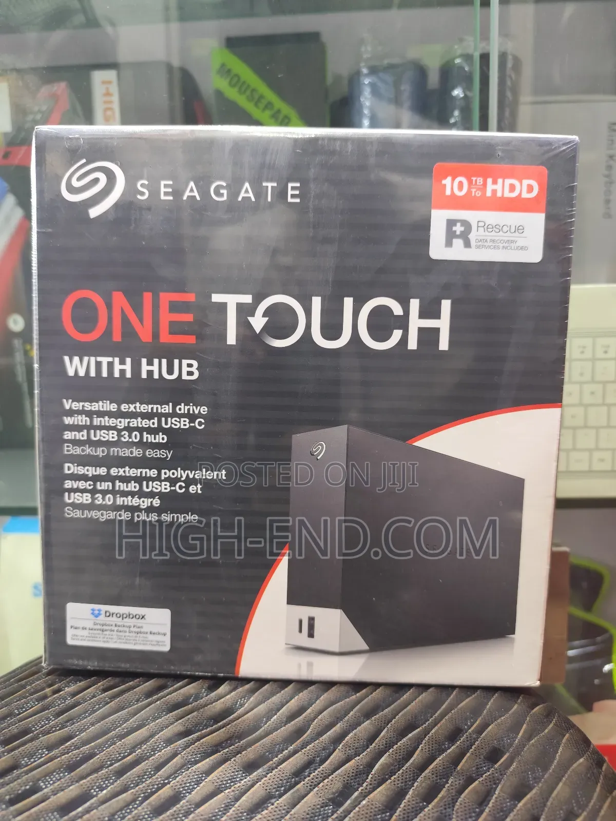 Seagate One Touch 10tb With Hub