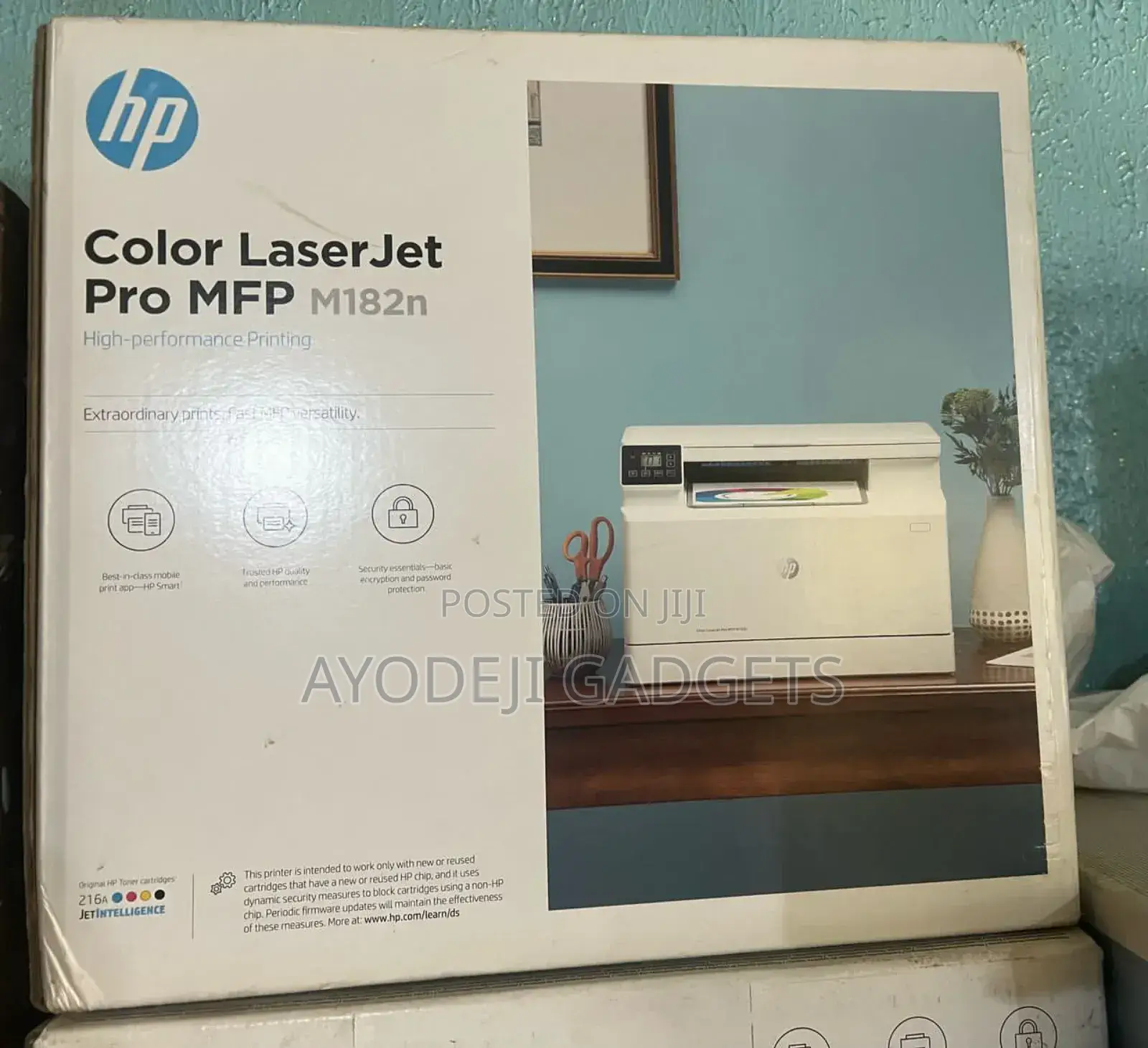 Hp Colour Laserjet Pro M182n Multifunction Printer (7kw54a