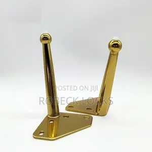 Gold Furniture Legs With Spherical Detail .Chairs and Sofas