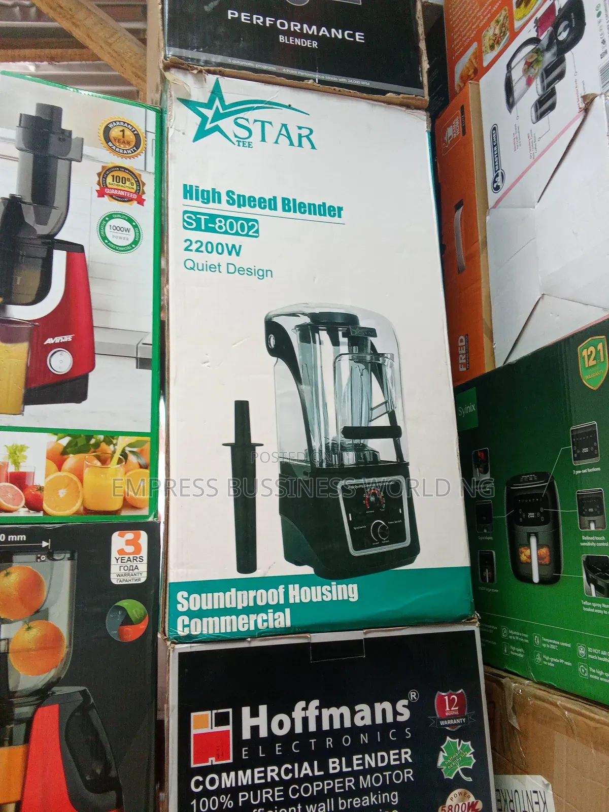 Heavy Duty Vacuum Blender