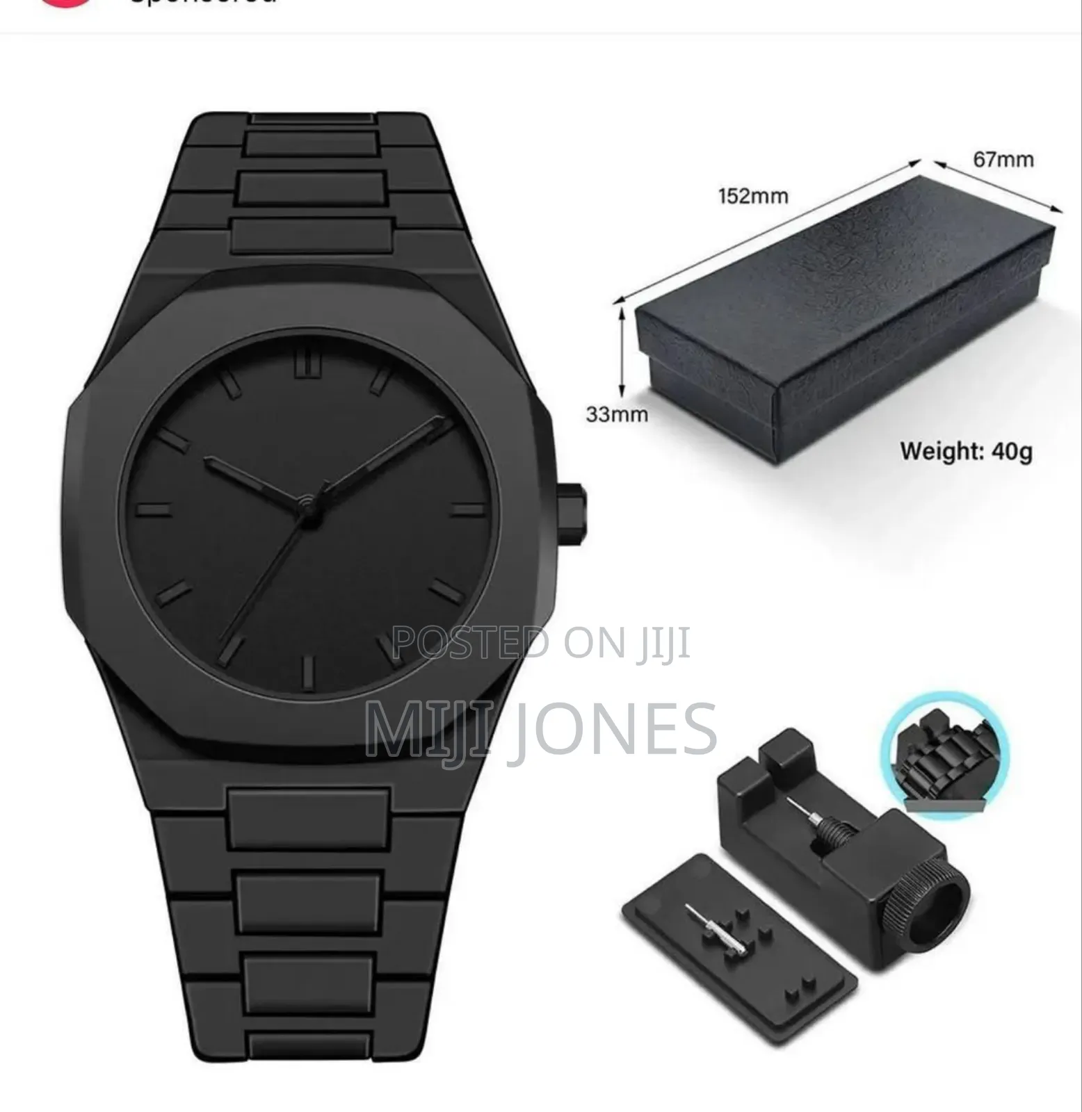 Valenzo Chain Watch - Elevate Your Style"