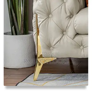 Modern Arrow Base Furniture Gold Legs ,Chairs And Sofas