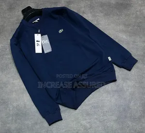 Luxury Lacoste Round Neck Sweater