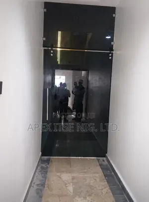 Privacy Glass Door.