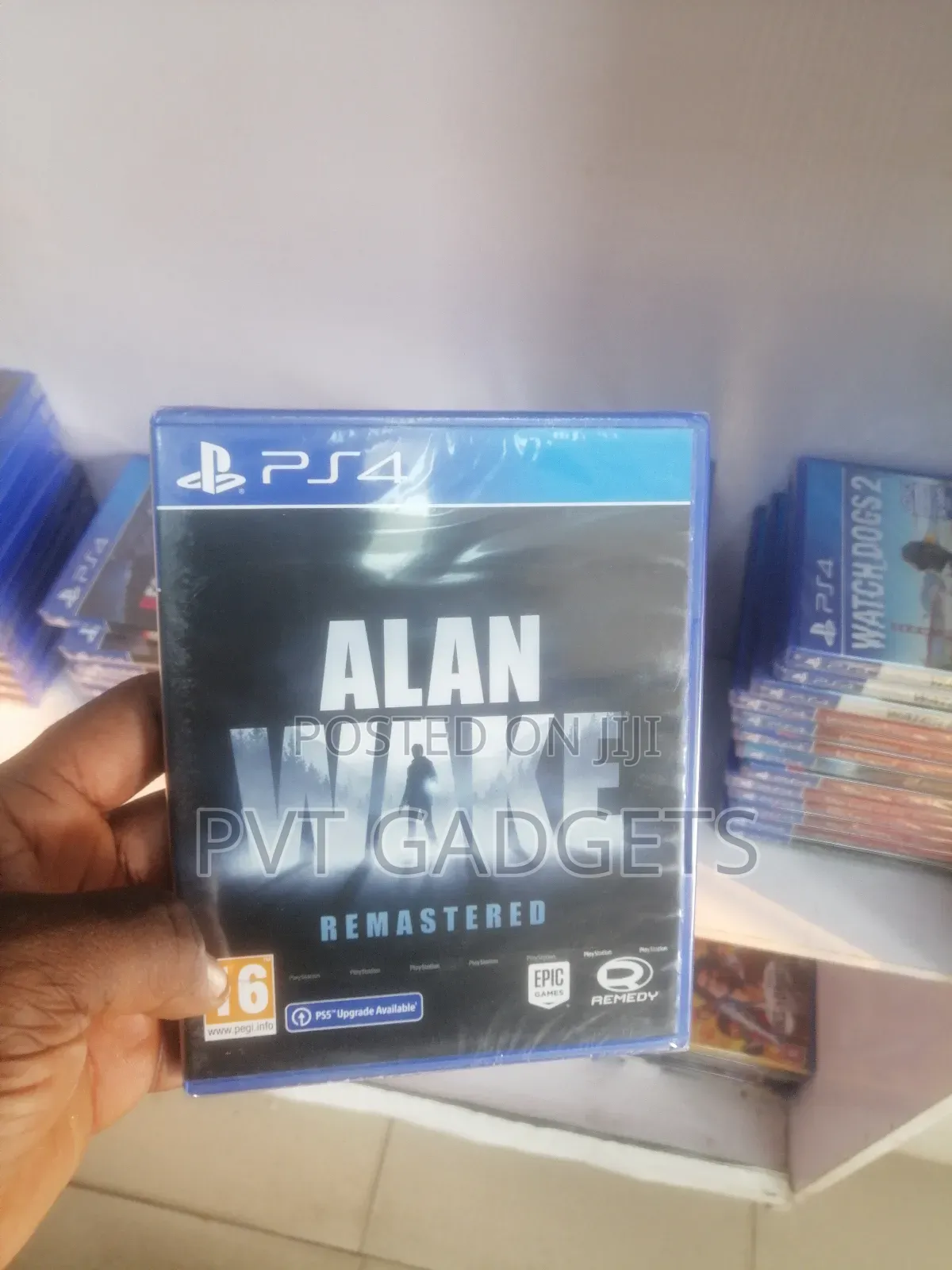 Ps4 Allan Awake Remastered