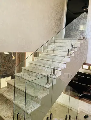 Glass Interior Stairway