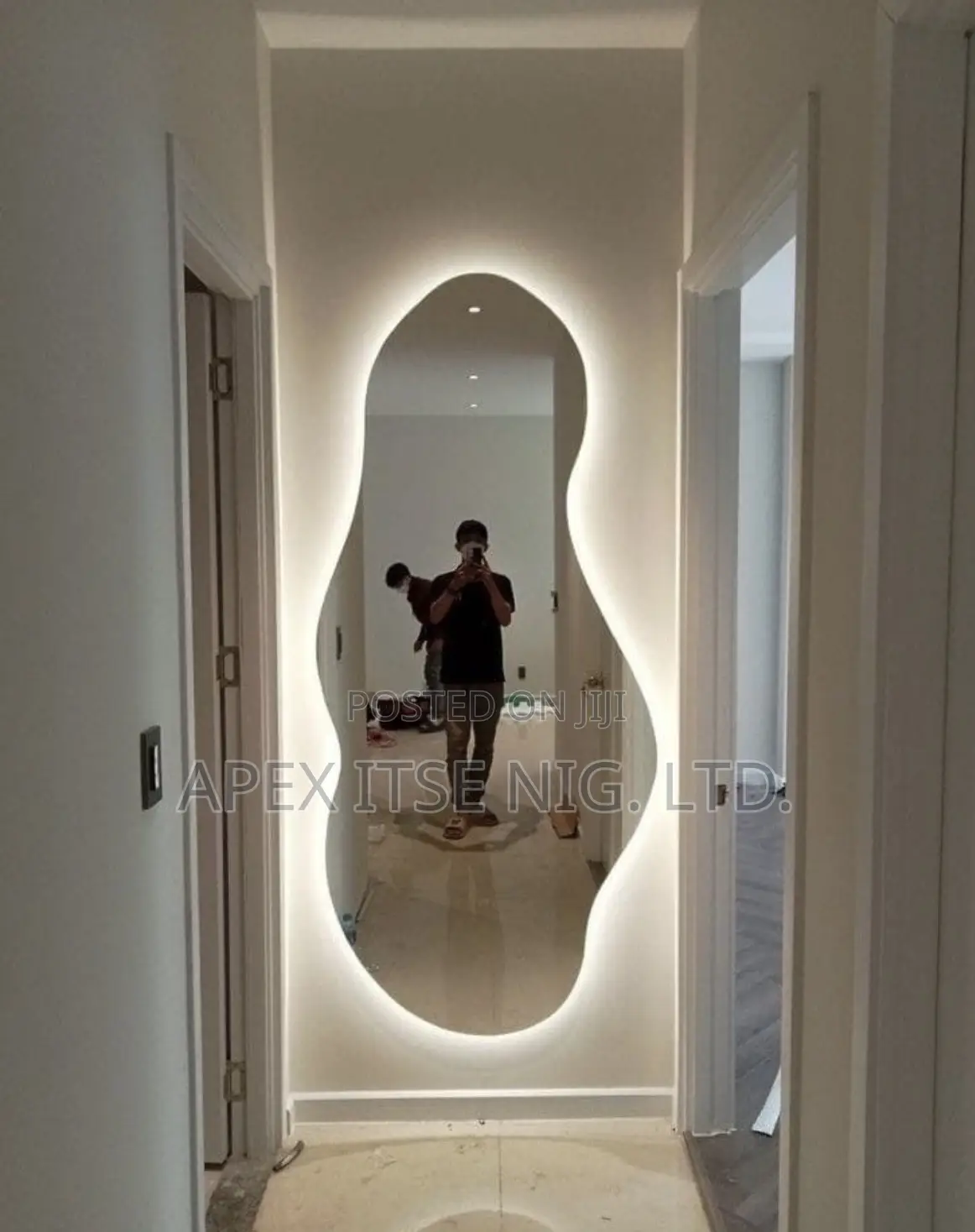 Hallway Mirror With Led Light