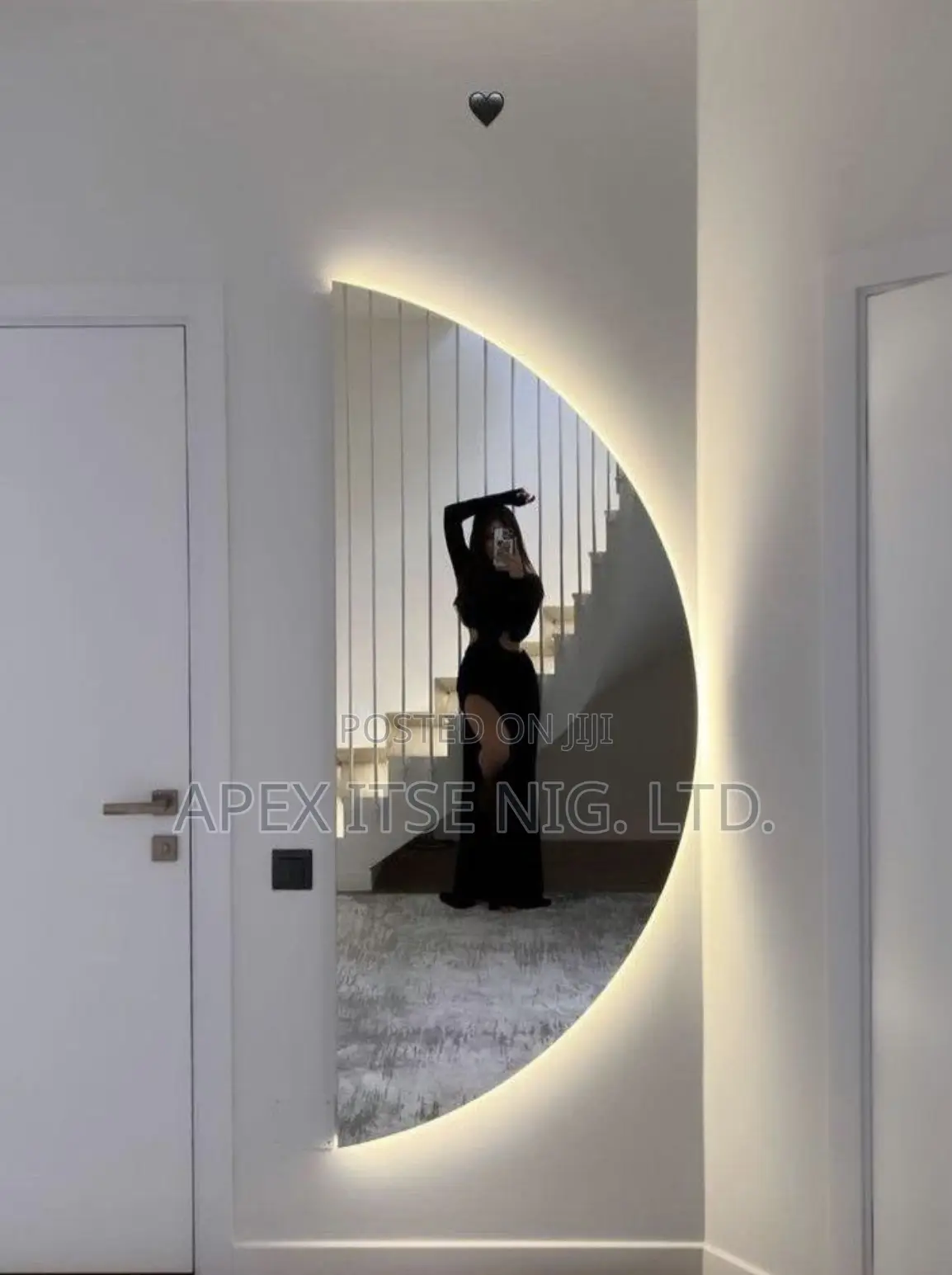 Half Moon Mirror