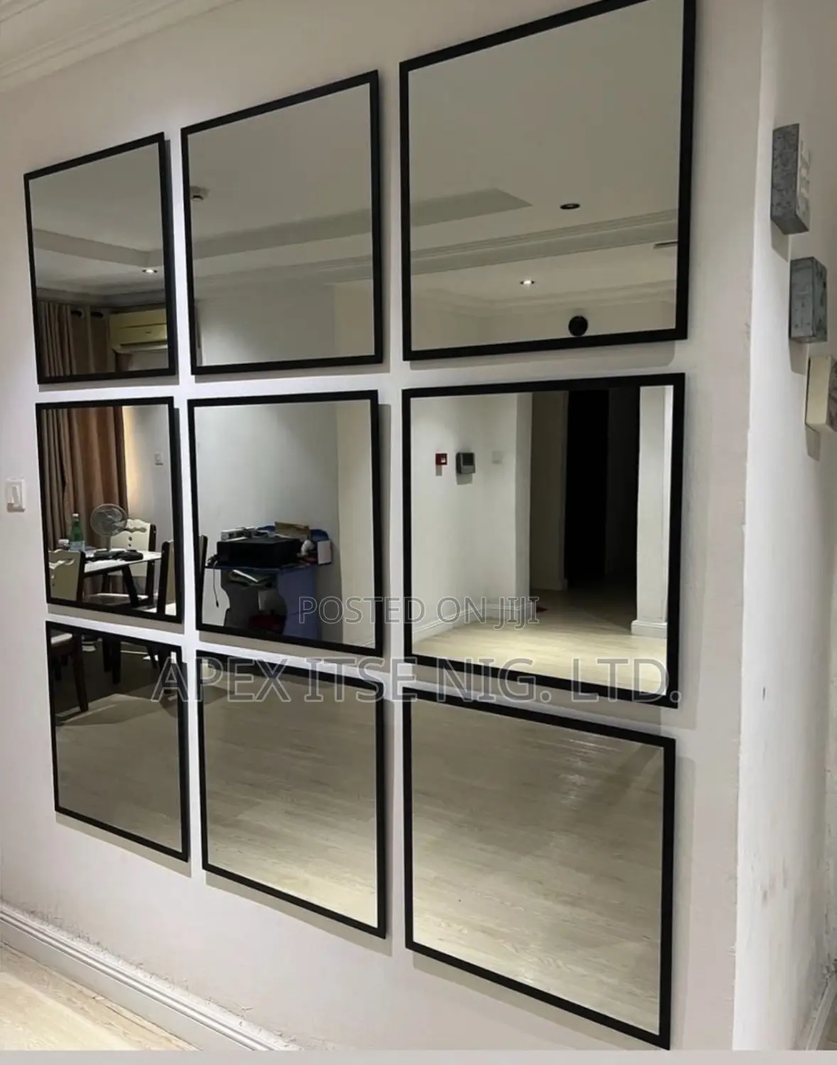 Box Design Wall Mirror